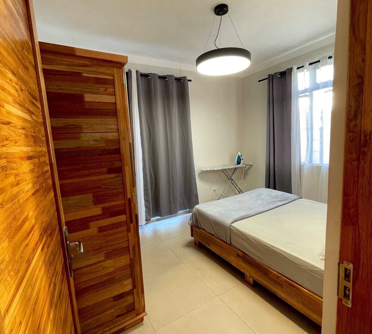 La Peregrina bedroom 2 with double bed — Flic en Flac Mauritius