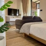Bedroom with queen bed — Seaview Studio Flic en Flac Mauritius