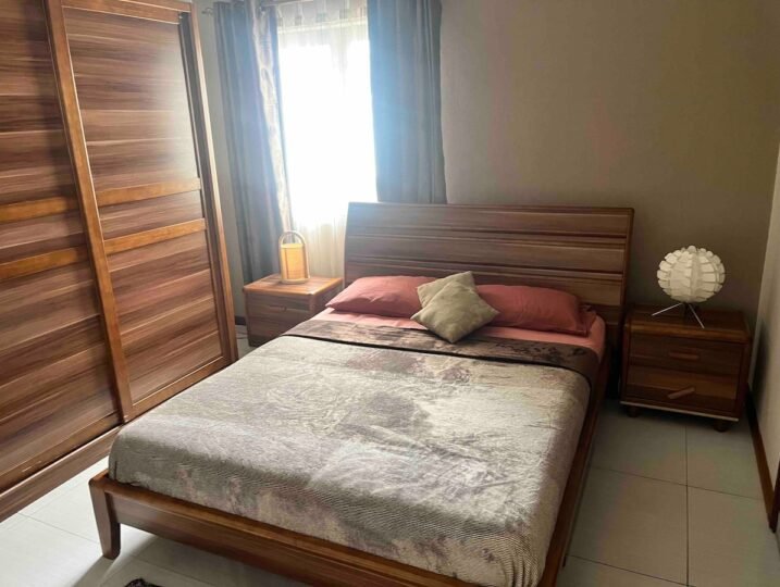 White Horizon bedroom 3 double bed — Turtle Bay Balaclava Mauritius