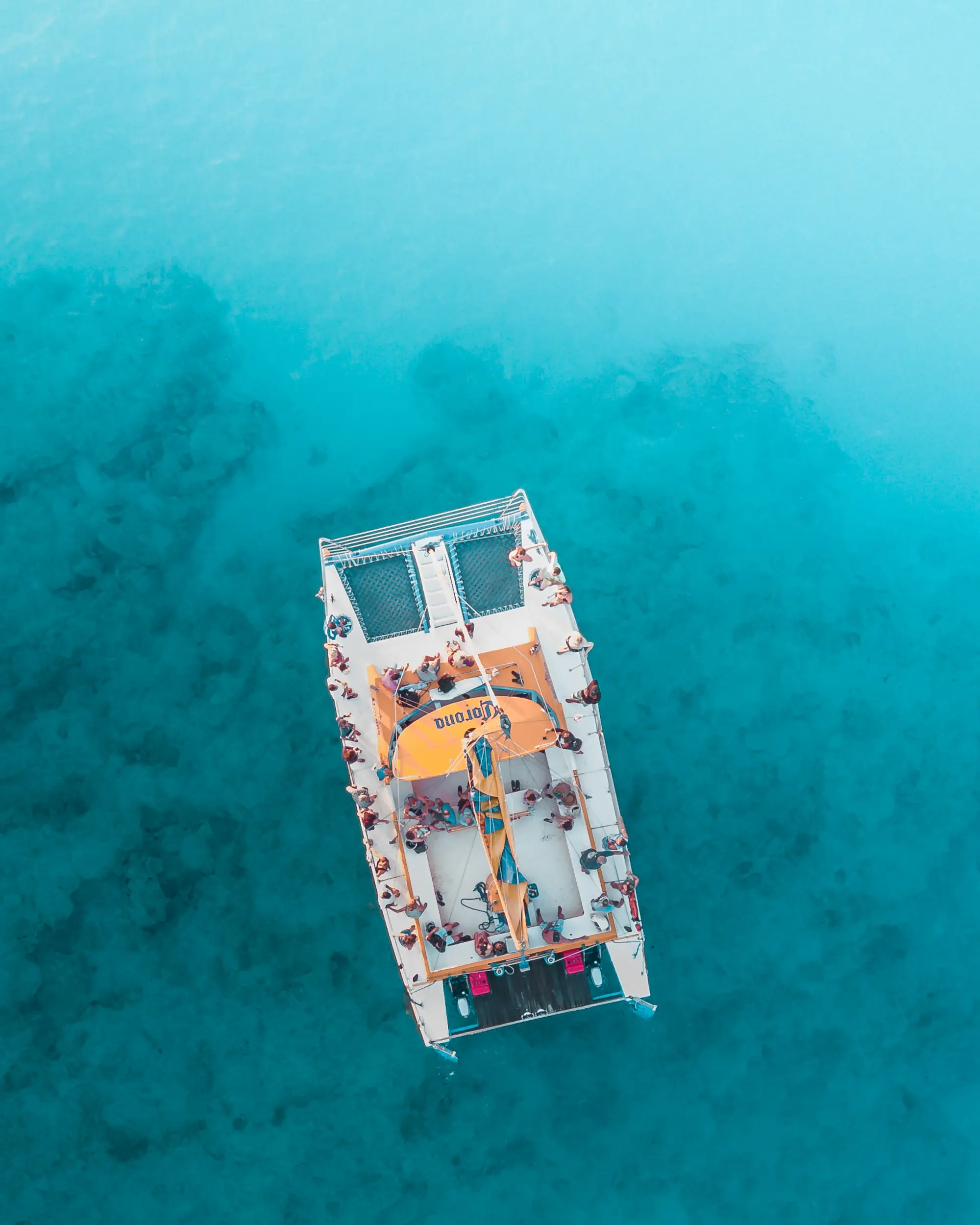 Catamaran day trip in Mauritius