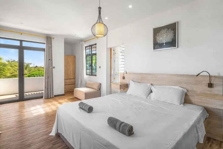 Turquoise Bay Villa Trou aux Biches Mauritius — Master Bedroom Balcony